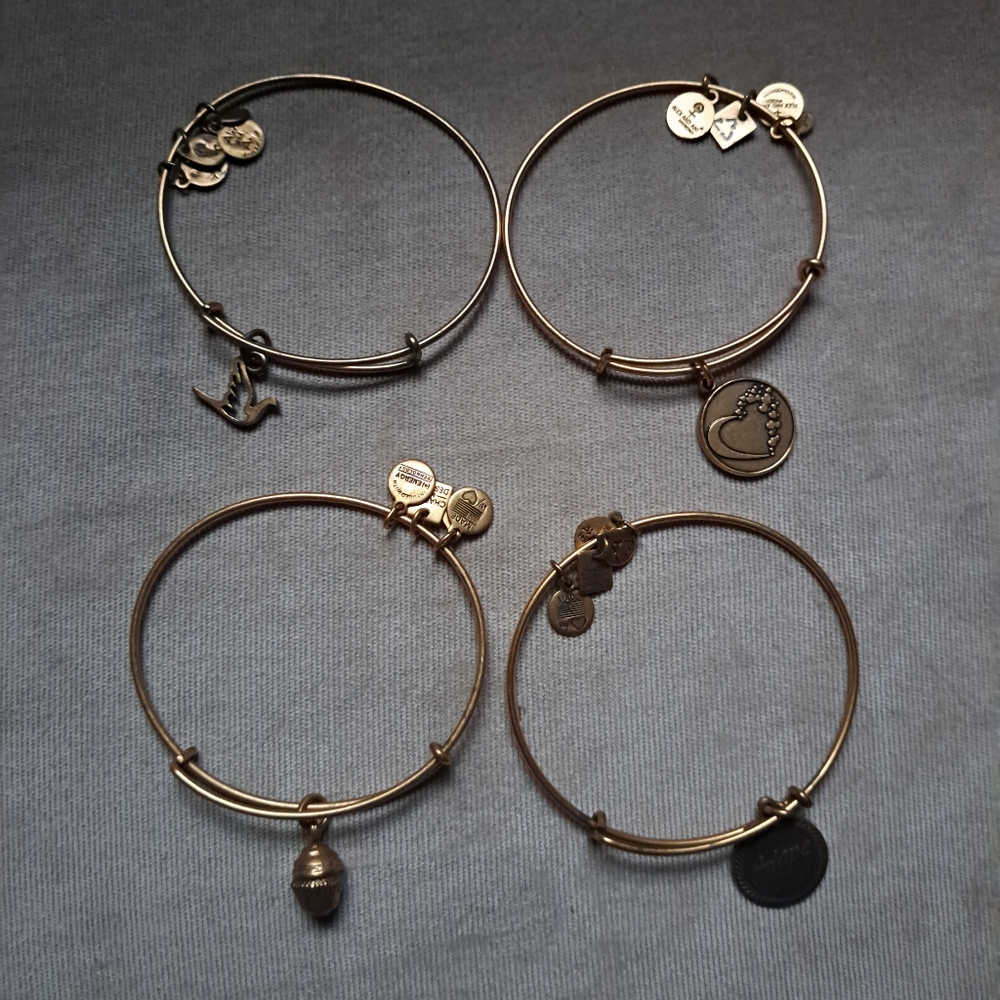 Alex And Ani 4 bracelets